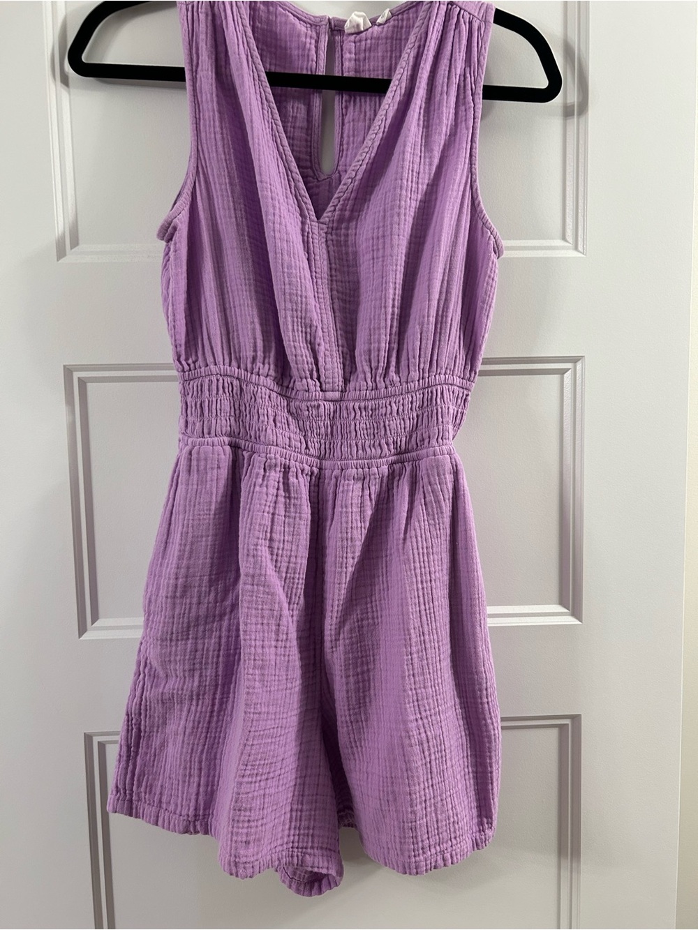 GAP Sleeveless V-Neck Romper
